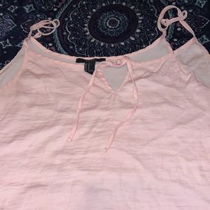 Pink forever 21 tank top